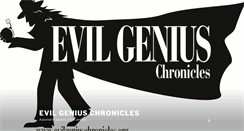 Desktop Screenshot of evilgeniuschronicles.org